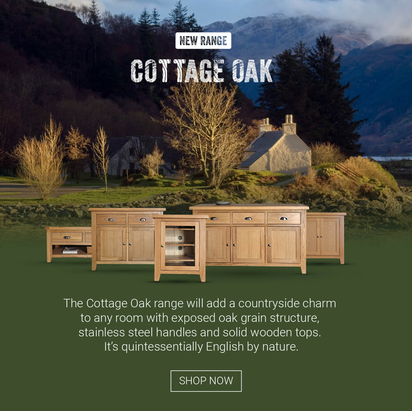 Cottage Oak Range