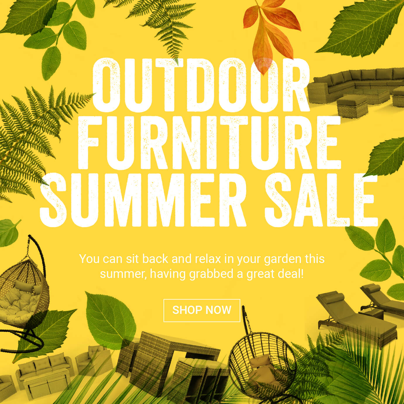Outdoor Furniture Summer Sale
