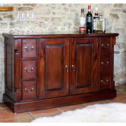 La Roque Mahogany Dresser / Display Cabinet